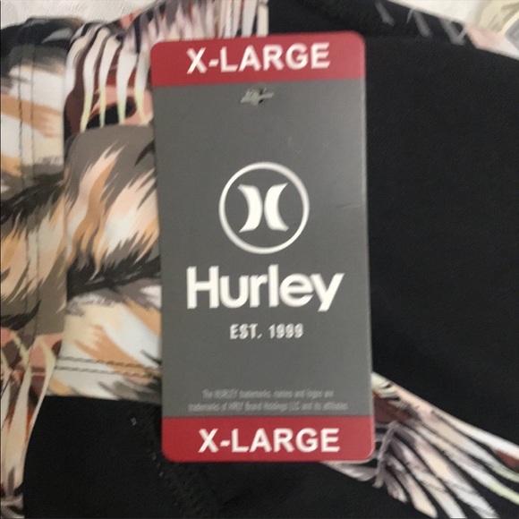 NWT Hurly One Piece Swimsuit 
Size XL
Black/Pink/Cream
Very Cute
# 418 - Picture 9 of 9